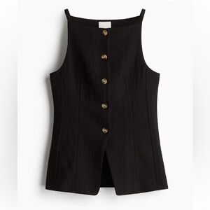 H&M Black Vest